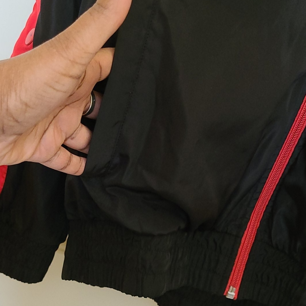 Men's Forever 21 Full Zip Jacket w/snap Sleeves - Picture 3 of 10